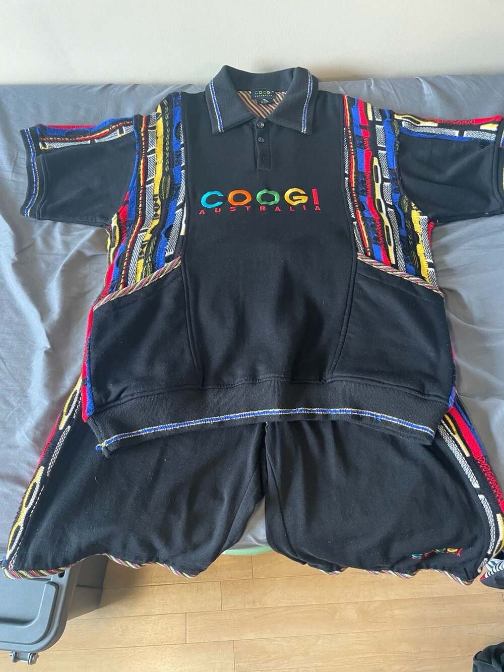 RARE VINTAGE COOGI 2PC POLO OUTFIT